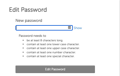 How can I reset my password on Honestly?
